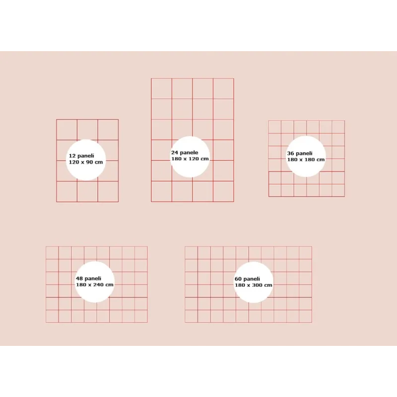 Panel dekoracyjny CEKINOWY opalizujący 30 x 30 cm Panel dekoracyjny CEKINOWY opalizujący 30 x 30 cm