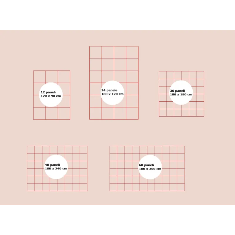 Panel dekoracyjny CEKINOWY czarny 30 x 30 cm