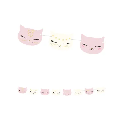 Girlanda Kotek, mix, 1,4m Girlanda Kotek, mix, 1,4m