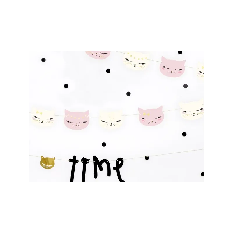 Girlanda Kotek, mix, 1,4m Girlanda Kotek, mix, 1,4m