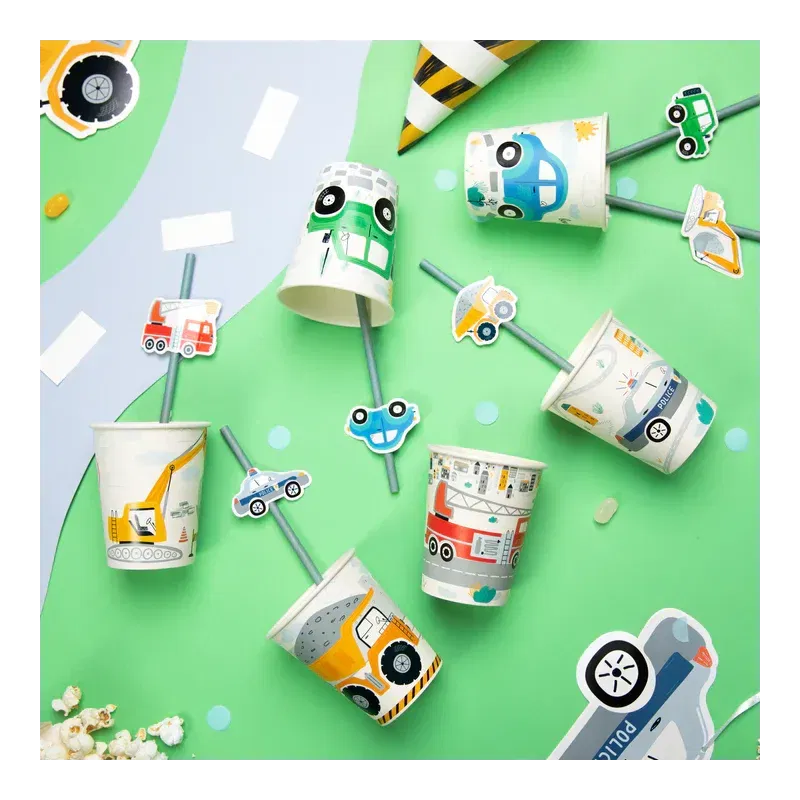 Kubek Auta 220ml 6szt. 