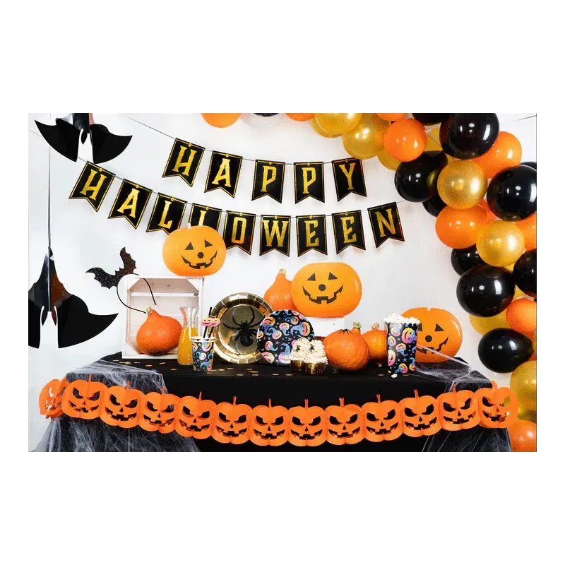 Balon Świecąca dynia Halloween 25cm 3szt. Balon Świecąca dynia Halloween 25cm 3szt.