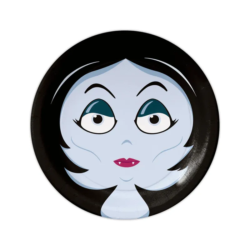 Talerzyk papierowy Halloween Monsters 7cali 6szt. Talerzyk papierowy Halloween Monsters 7cali 6szt.