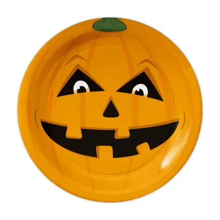 Talerzyk papierowy Halloween Monsters 7cali 6szt. Talerzyk papierowy Halloween Monsters 7cali 6szt.