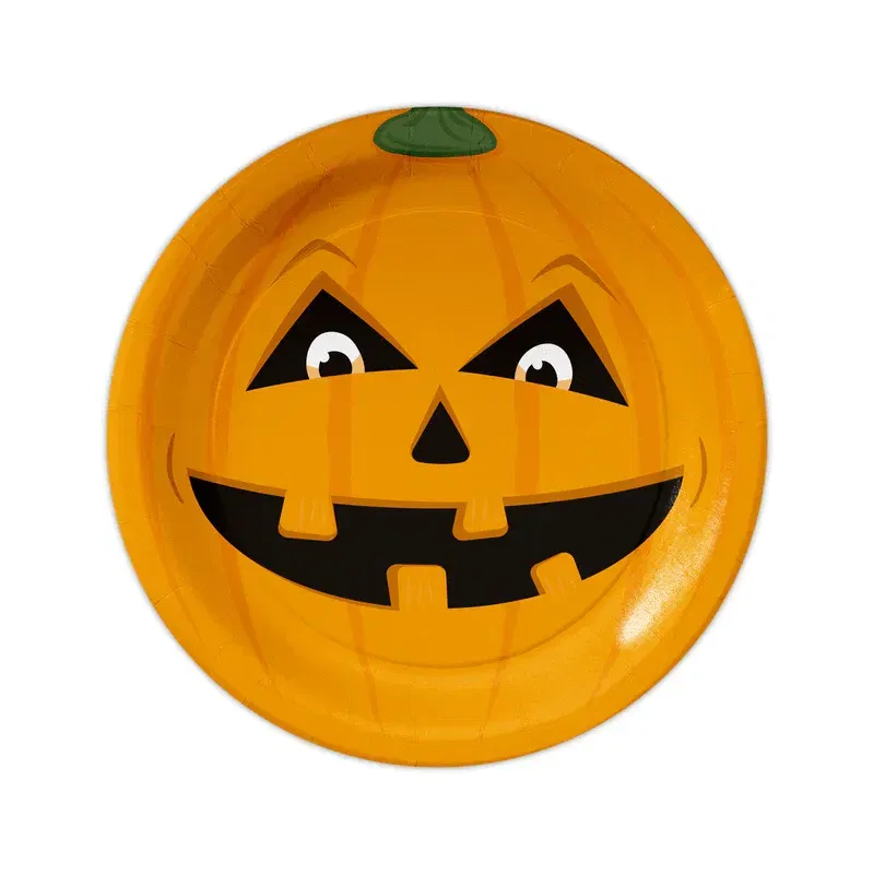 Talerzyk papierowy Halloween Monsters 7cali 6szt. Talerzyk papierowy Halloween Monsters 7cali 6szt.