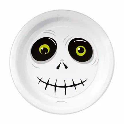 Talerzyk papierowy Halloween Monsters 7cali 6szt. Talerzyk papierowy Halloween Monsters 7cali 6szt.
