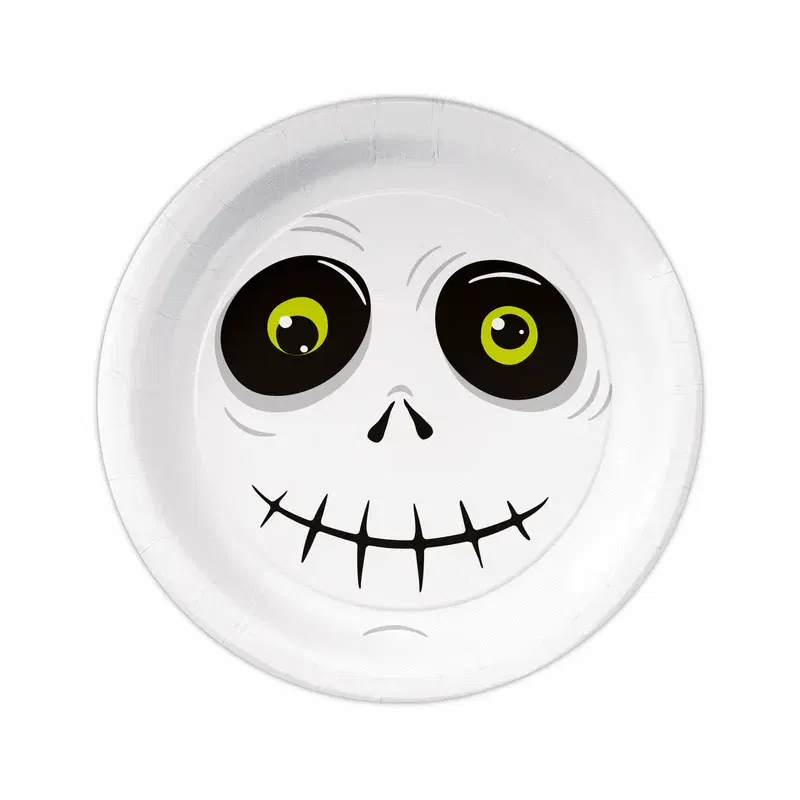 Talerzyk papierowy Halloween Monsters 7cali 6szt. Talerzyk papierowy Halloween Monsters 7cali 6szt.