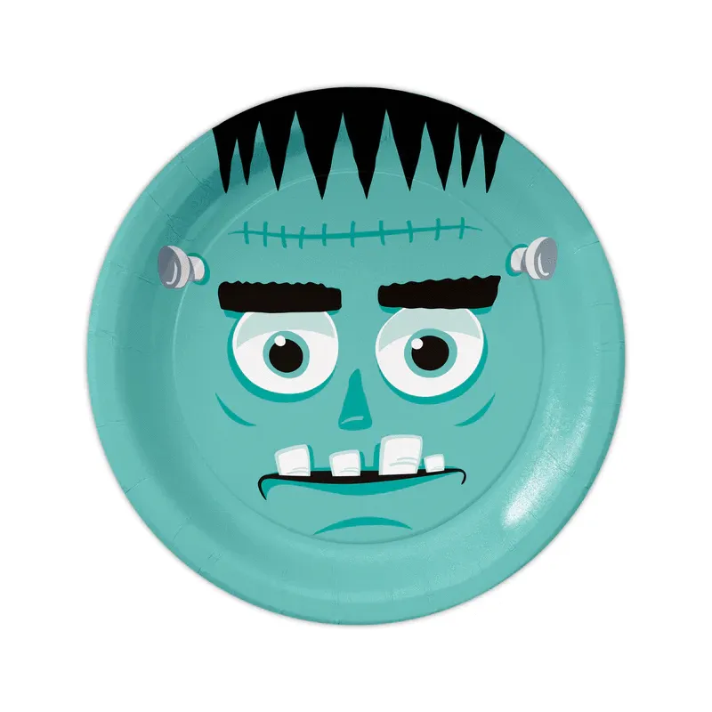 Talerzyk papierowy Halloween Monsters 7cali 6szt. Talerzyk papierowy Halloween Monsters 7cali 6szt.