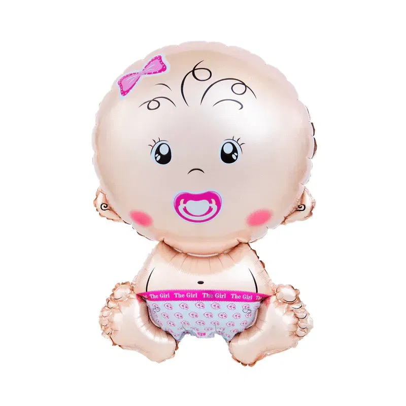 Balon foliowy Bobas dziewczynka 49x74cm 