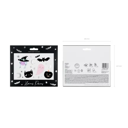 Tatuaże zmywalne Halloween, mix Tatuaże zmywalne Halloween, mix