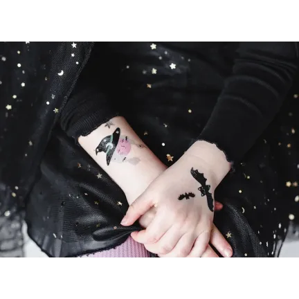 Tatuaże zmywalne Halloween, mix Tatuaże zmywalne Halloween, mix