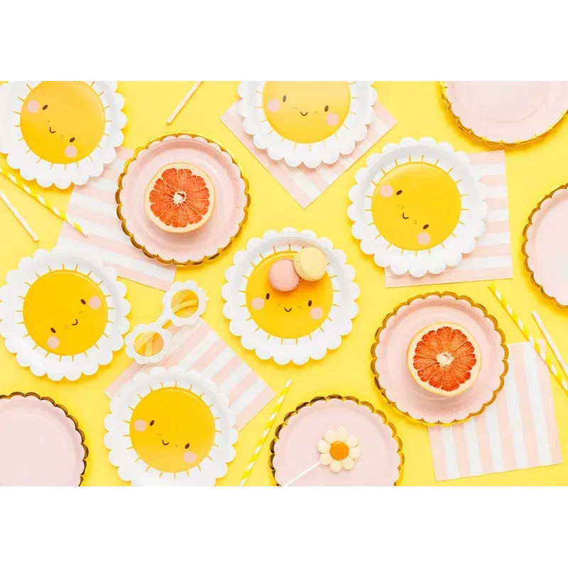 Talerzyki Słoneczko, 18 cm, 6szt. Talerzyki Słoneczko, 18 cm, 6szt.