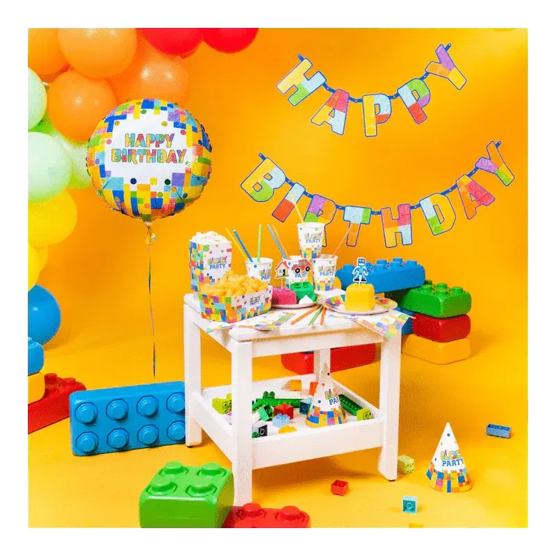 Toppery na tort Klocki 5szt.