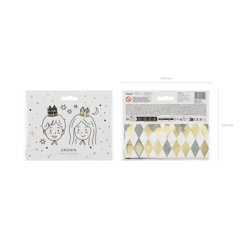 Korony Party, 11 cm, mix Korony Party, 11 cm, mix