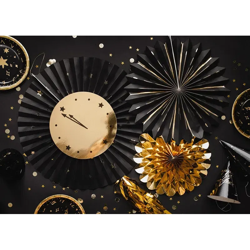 Rozety dekoracyjne Zegar, 26-43 cm, mix