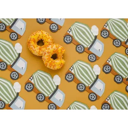 Serwetki Betoniarka, 16x13cm