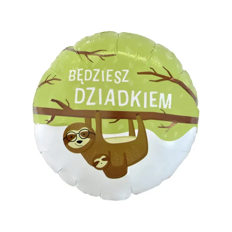 Balon foliowy Będziesz Dziadkiem, 36 cm