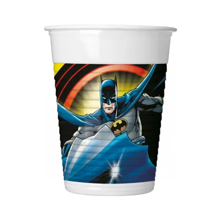 Kubeczki plastikowe Batman Rogue Rage, 200 ml, 8 szt.