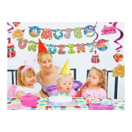 Baner "Moje Urodziny" 13 x 186cm