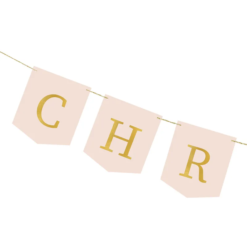 Baner ''Chrzest Święty'', 2 m, jasny różowy Baner ''Chrzest Święty'', 2 m, jasny różowy