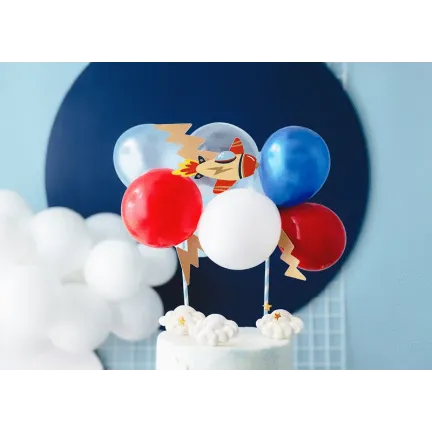 Balonowy topper na tort Samolot, mix, 29 cm Balonowy topper na tort Samolot, mix, 29 cm