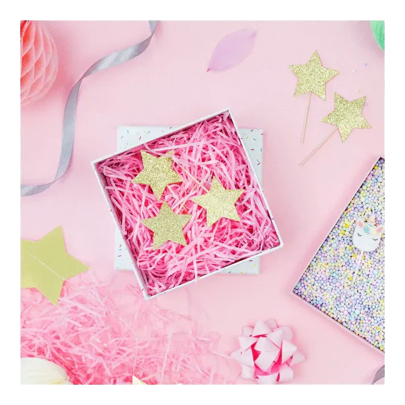 Wypełnienie do prezentów - różowy 50g