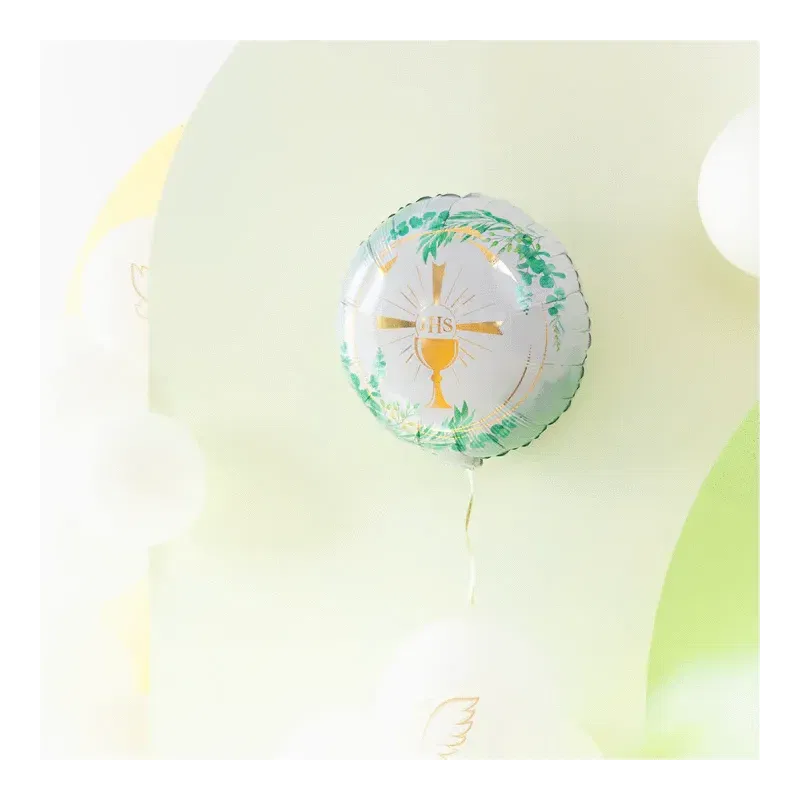 Balon foliowy okrągły Kielich IHS 45cm