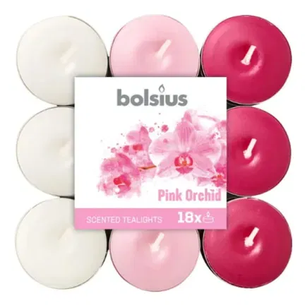 Podgrzewacze Różowa Orchidea 4h, 18szt.