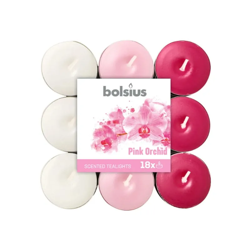 Podgrzewacze Różowa Orchidea 4h, 18szt.