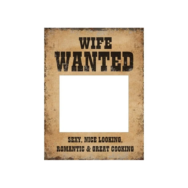 Tabliczki Husband/Wife Wanted