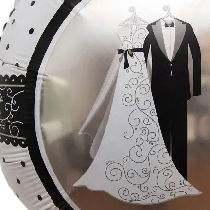 Balon Panna i Pan Młody