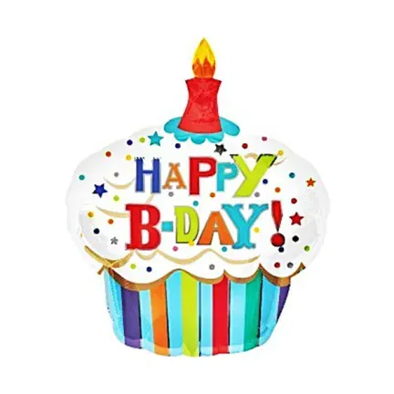 Happy Birthday 14" babeczka