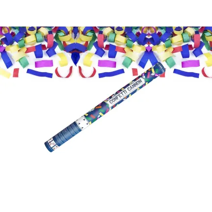 Tuba konfetti i serpentyny mix 60 cm