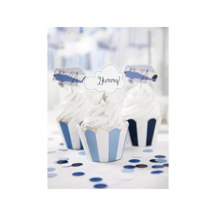 Papilotki na muffinki, mix, 6 szt.