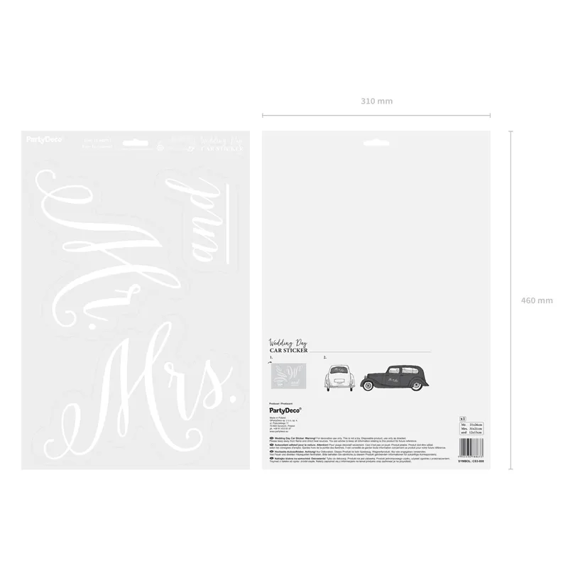 Naklejka na samochód