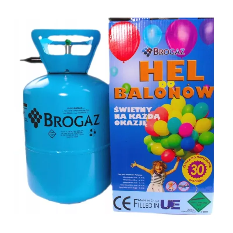 Butla z Helem na 30 balonów HEL BALONOWY