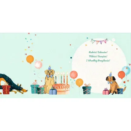 Kartka okolicznościowa KW STO LAT PIESKI Kartka okolicznościowa KW STO LAT PIESKI