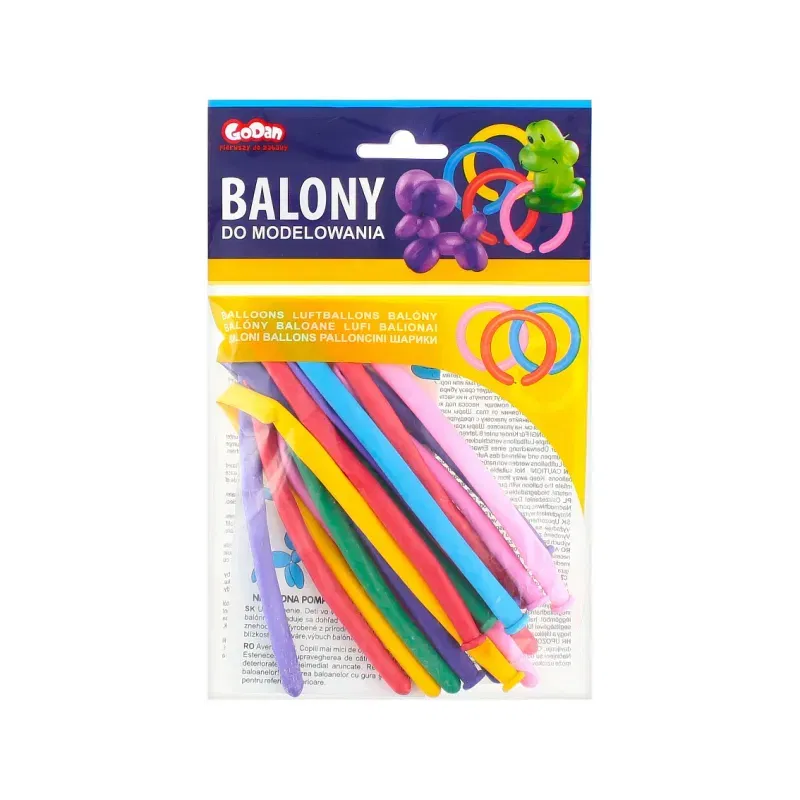 Zestaw balonów do modelowania 10 szt. Zestaw balonów do modelowania 10 szt.