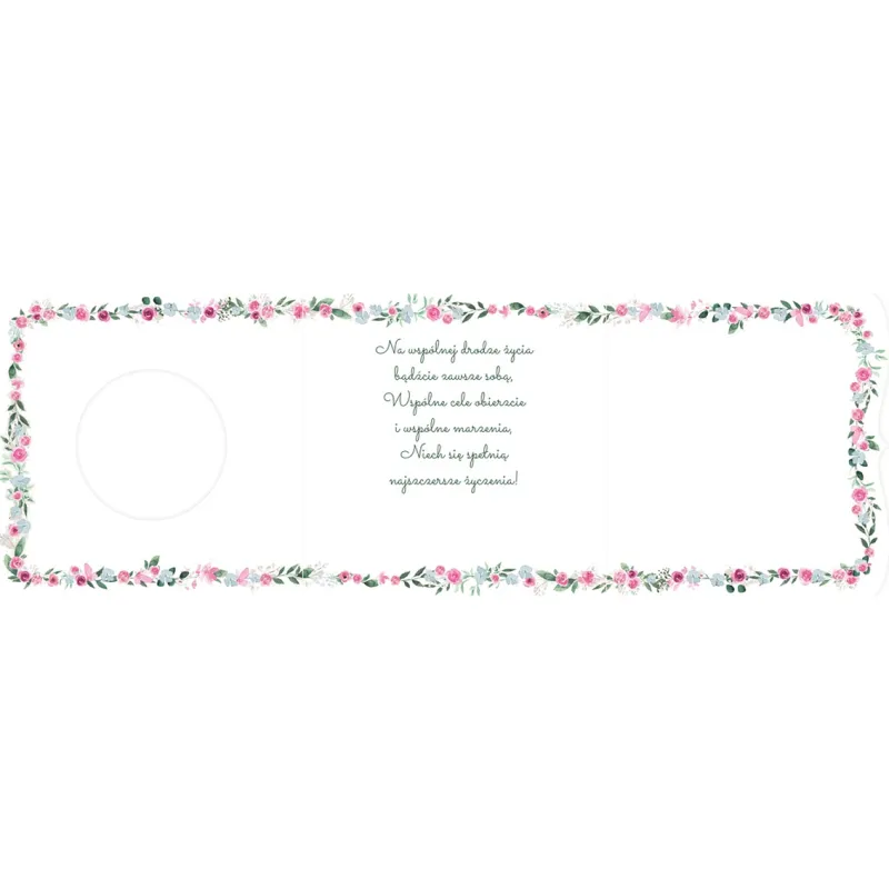 Kartka okolicznościowa na ŚLUB z kopertą, Młoda Para