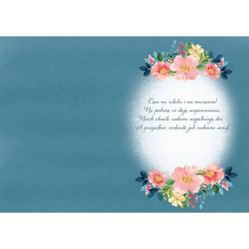 Kartka okolicznościowa A5 Szczęśliwej Emerytury