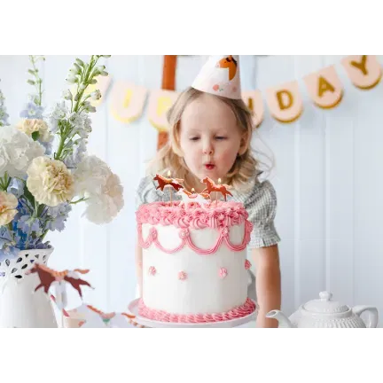 Świeczki urodzinowe Konie, 5.8 x 4 cm Świeczki urodzinowe Konie, 5.8 x 4 cm