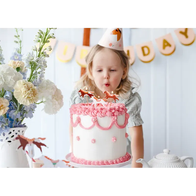 Świeczki urodzinowe Konie, 5.8 x 4 cm Świeczki urodzinowe Konie, 5.8 x 4 cm