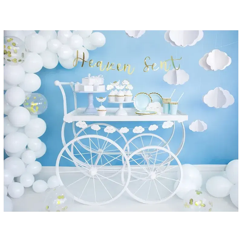 Słomki papierowe, jasnoniebieski, 19,5cm 10szt. Słomki papierowe, jasnoniebieski, 19,5cm 10szt.