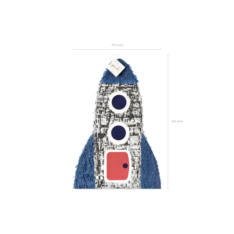 Piniata - Rakieta, 45.5x69.5x14cm Piniata - Rakieta, 45.5x69.5x14cm