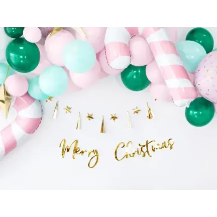 Balon foliowy różowa Cukrowa laska, 50x82cm 