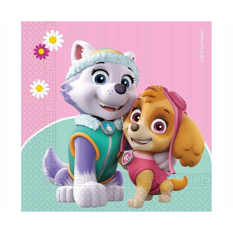 Serwetki papierowe Paw Patrol Sky&Everest, 33x33cm, 20szt.