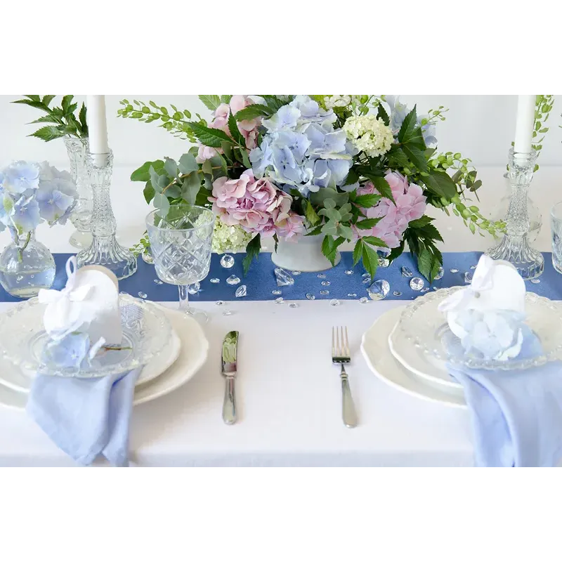 Diamentowe konfetti, bezbarwny, 12mm 100 szt.