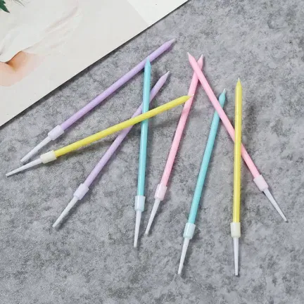 Świeczki dekoracja na TORT kolorowe długie 11 cm 8 szt Świeczki dekoracja na TORT kolorowe długie 11 cm 8 szt