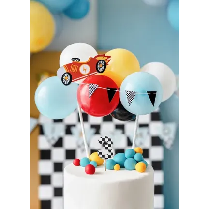 Świeczka urodzinowa Cyferka Szachownica 3, 5.5 cm Świeczka urodzinowa Cyferka Szachownica 3, 5.5 cm