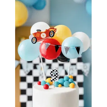 Świeczka urodzinowa Cyferka Szachownica 9, 5.5 cm Świeczka urodzinowa Cyferka Szachownica 9, 5.5 cm